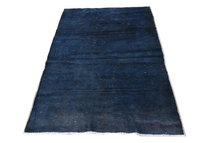 Detail image of 3' 4 x 5' 3 Hand Knotted Ultra Vintage Persian Wool Rug