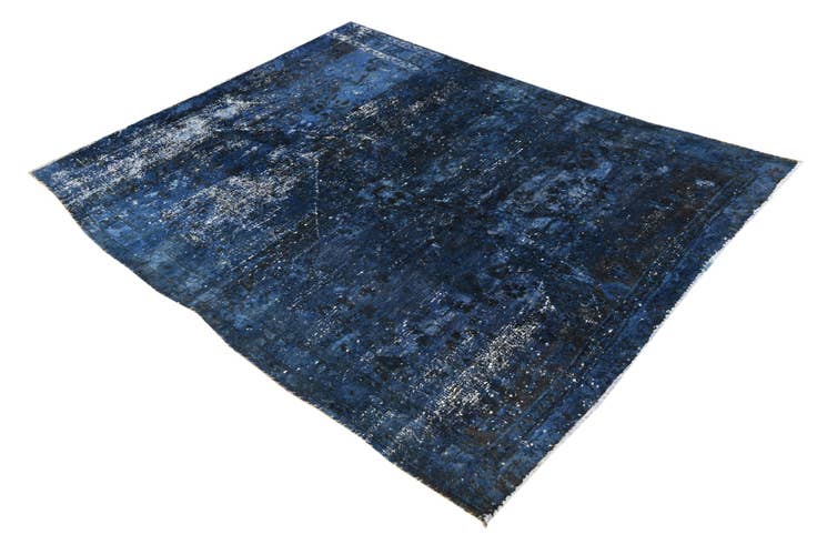 Detail image of 4' 6 x 6' 5 Hand Knotted Ultra Vintage Persian Wool Rug