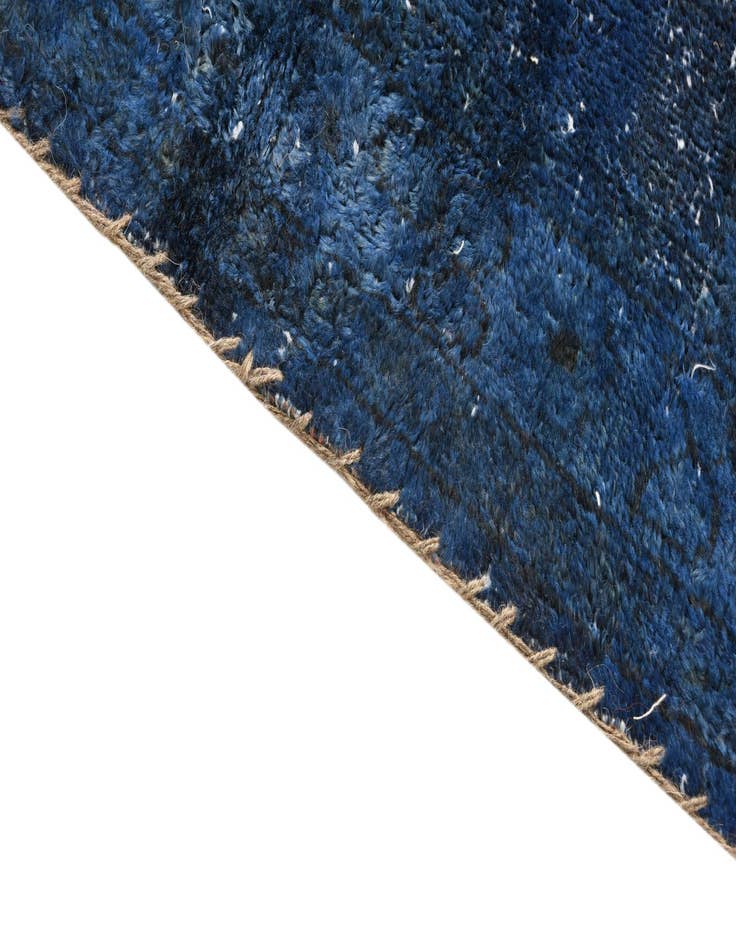 Detail image of 4' 6 x 6' 5  Hand Knotted Ultra Vintage Persian Wool Rug