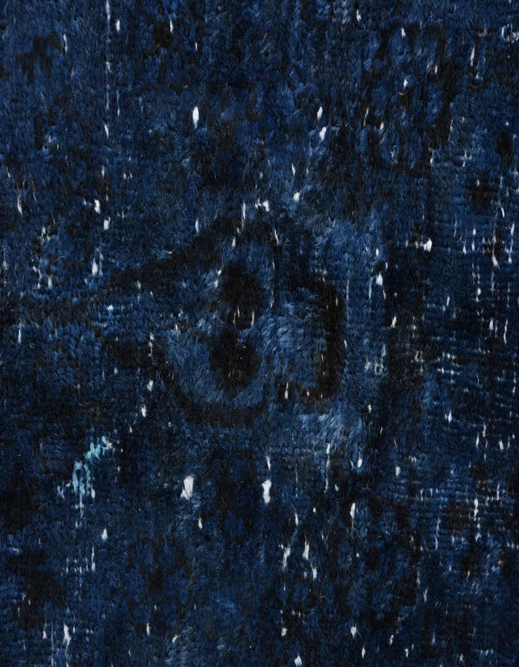 Detail image of 4' 6 x 6' 5  Hand Knotted Ultra Vintage Persian Wool Rug