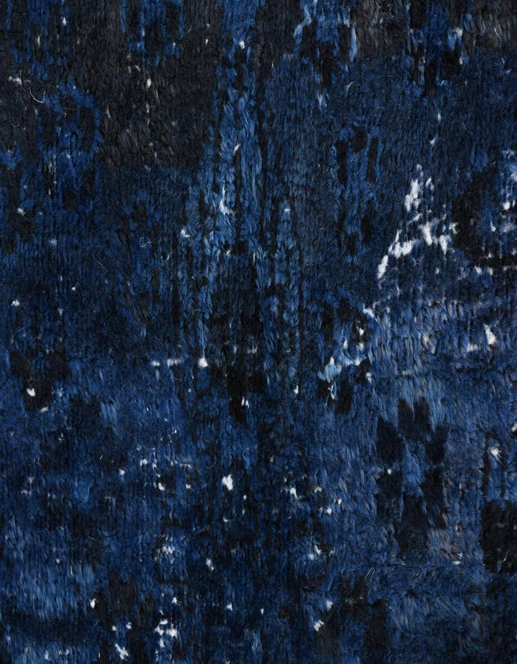 Detail image of 4' 6 x 6' 5  Hand Knotted Ultra Vintage Persian Wool Rug