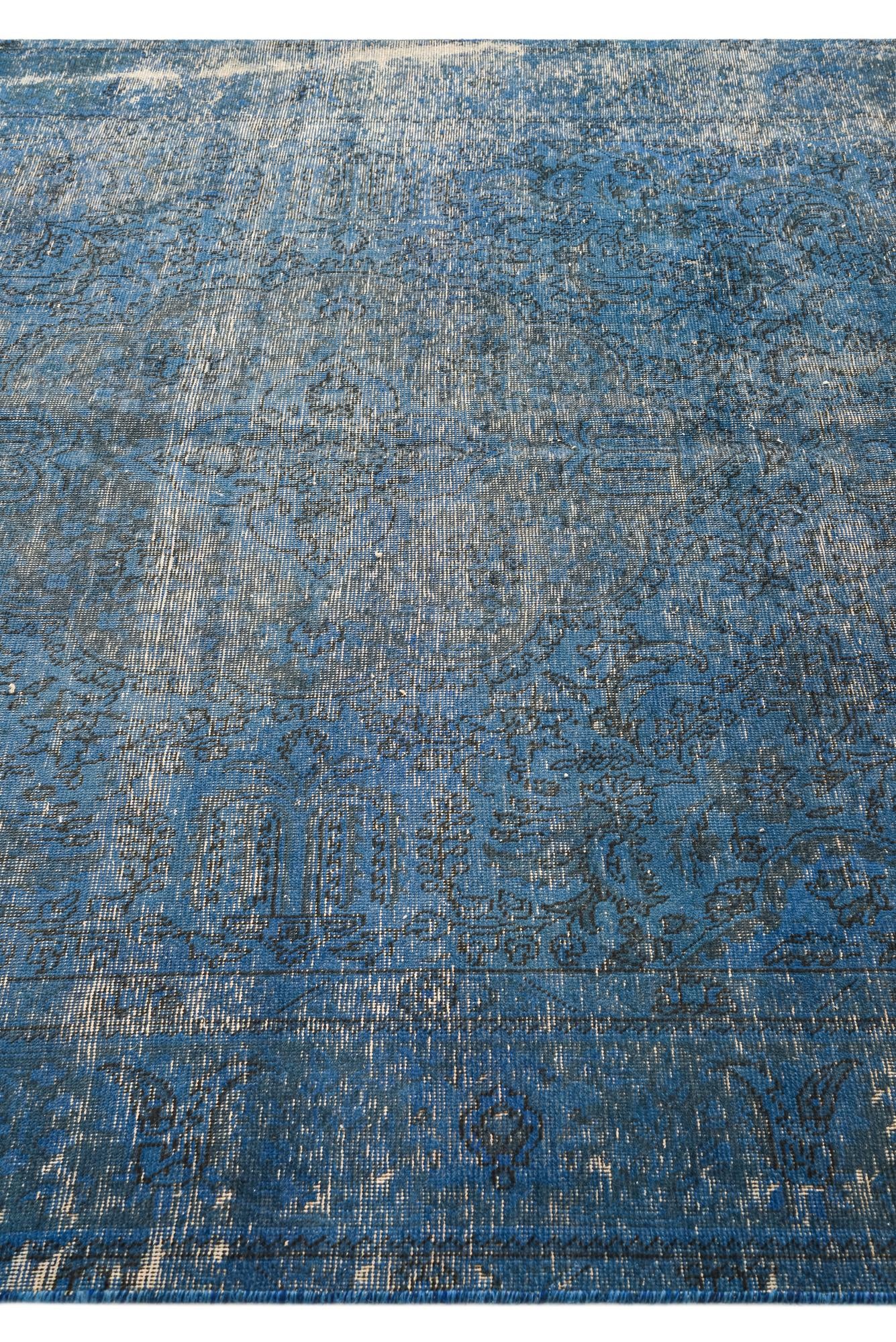 6' 6 x 9' 9 Hand Knotted Ultra Vintage Persian Wool Rug