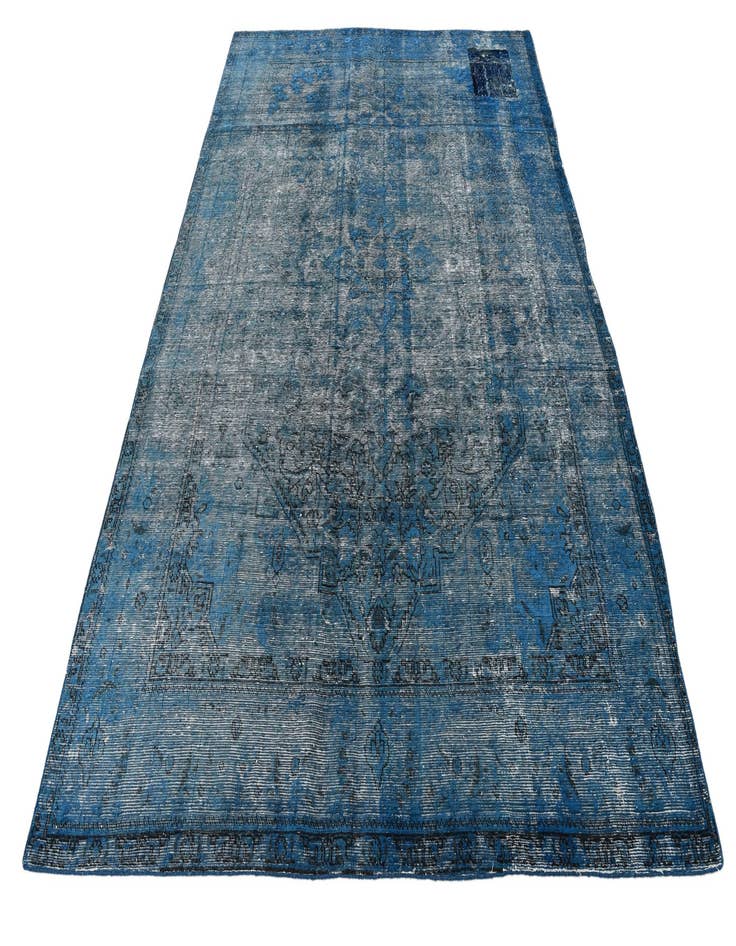 Detail image of 6' 6 x 9' 8  Hand Knotted Ultra Vintage Persian Wool Rug