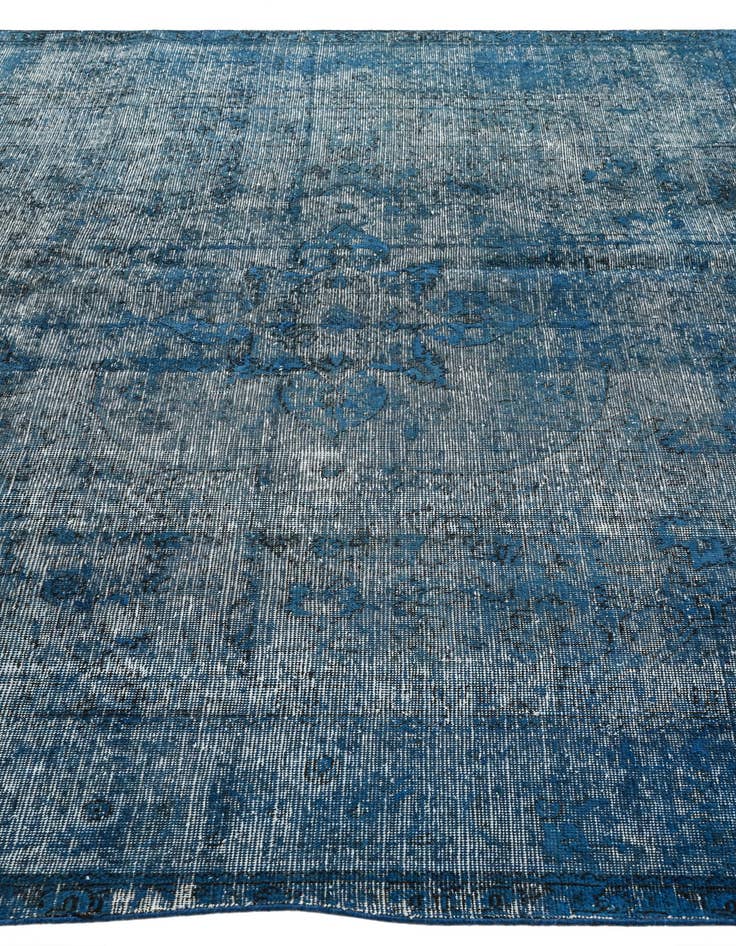 Detail image of 6' 6 x 9' 8  Hand Knotted Ultra Vintage Persian Wool Rug