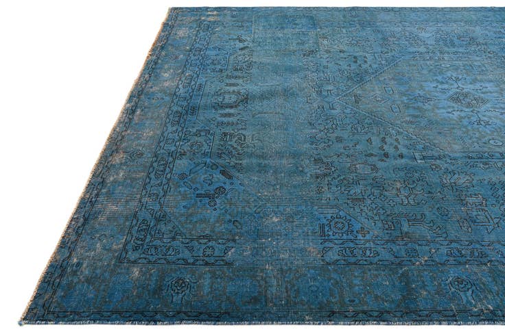 Detail image of 9' 4 x 12' 4 Hand Knotted Ultra Vintage Persian Wool Rug