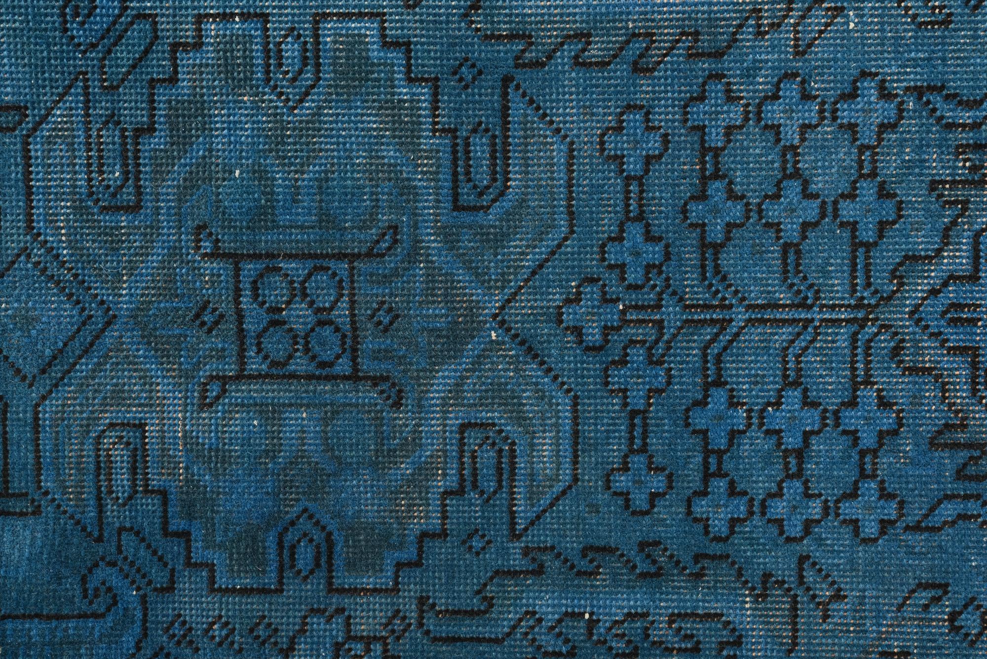 9' 4 x 12' 4 Hand Knotted Ultra Vintage Persian Wool Rug