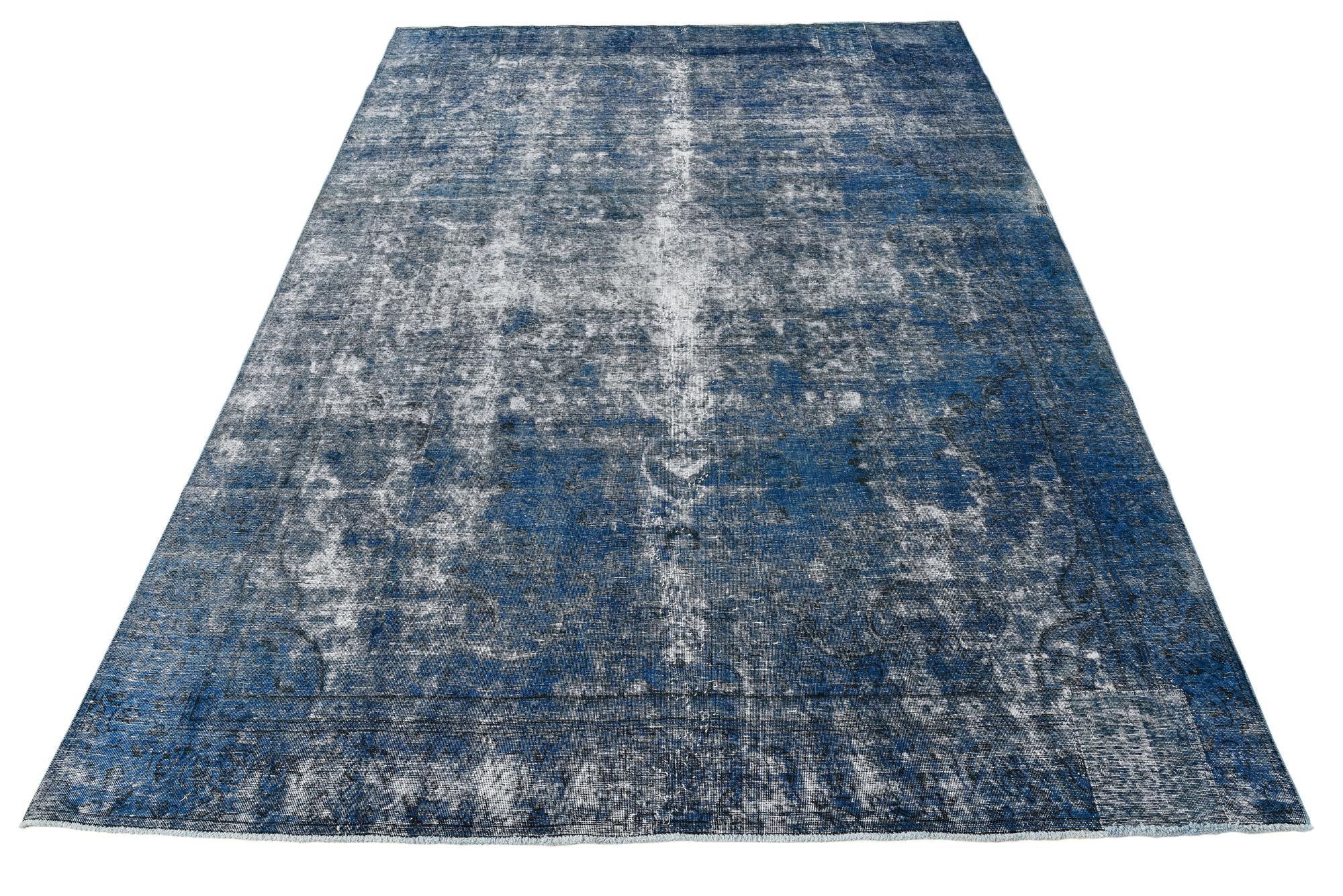 9' 4 x 13' Hand Knotted Ultra Vintage Persian Wool Rug