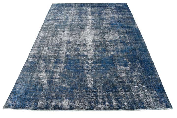 9' 4 x 13' Hand Knotted Ultra Vintage Persian Wool Rug
