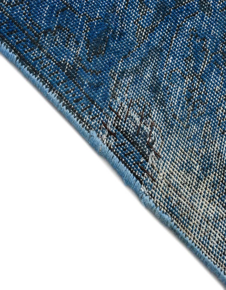 Detail image of 9' 4 x 13'  Hand Knotted Ultra Vintage Persian Wool Rug