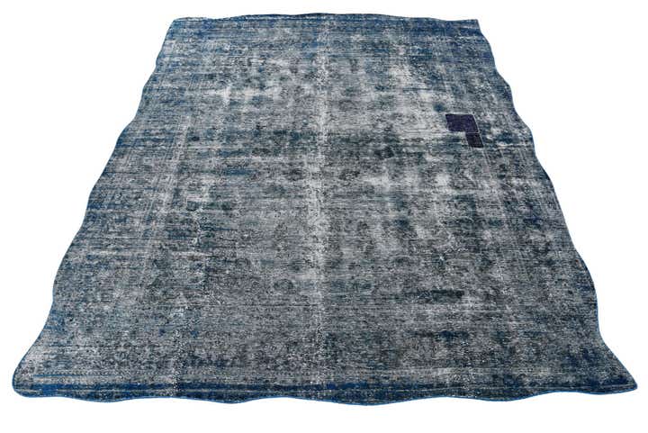 9' 3 x 12' 5 Hand Knotted Ultra Vintage Persian Wool Rug