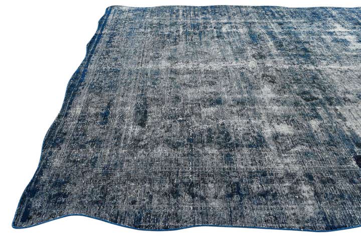 9' 3 x 12' 5 Hand Knotted Ultra Vintage Persian Wool Rug