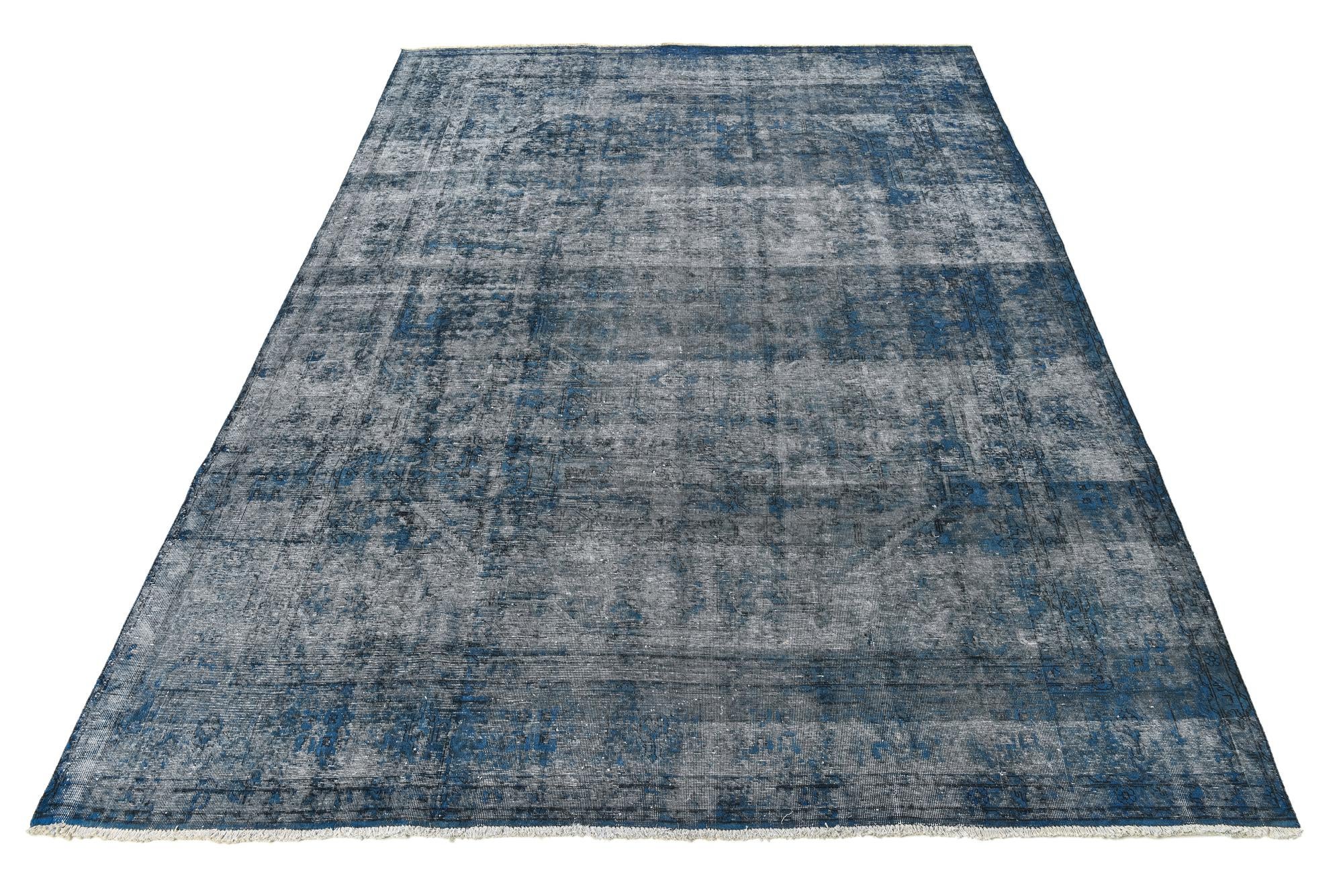 9' 7 x 12' 10 Hand Knotted Ultra Vintage Persian Wool Rug