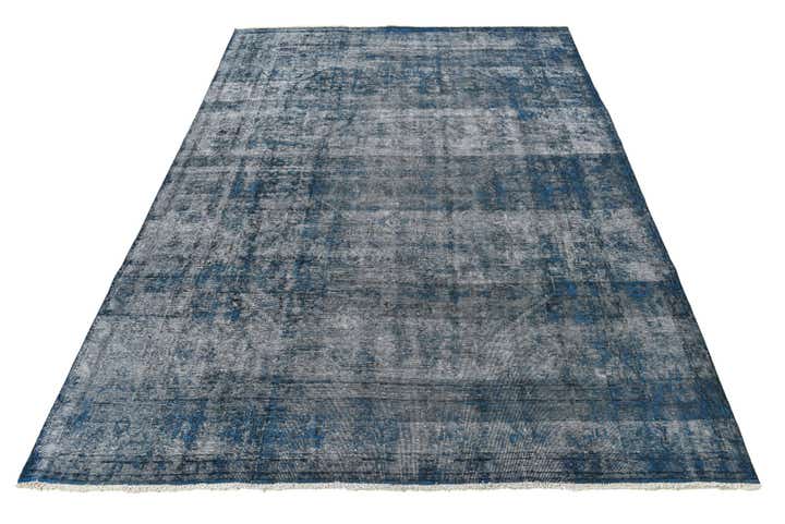 9' 7 x 12' 10 Hand Knotted Ultra Vintage Persian Wool Rug