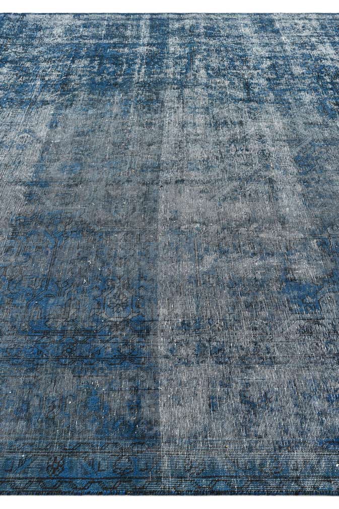 9' 7 x 12' 10 Hand Knotted Ultra Vintage Persian Wool Rug