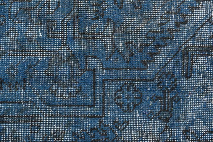 9' 7 x 12' 10 Hand Knotted Ultra Vintage Persian Wool Rug