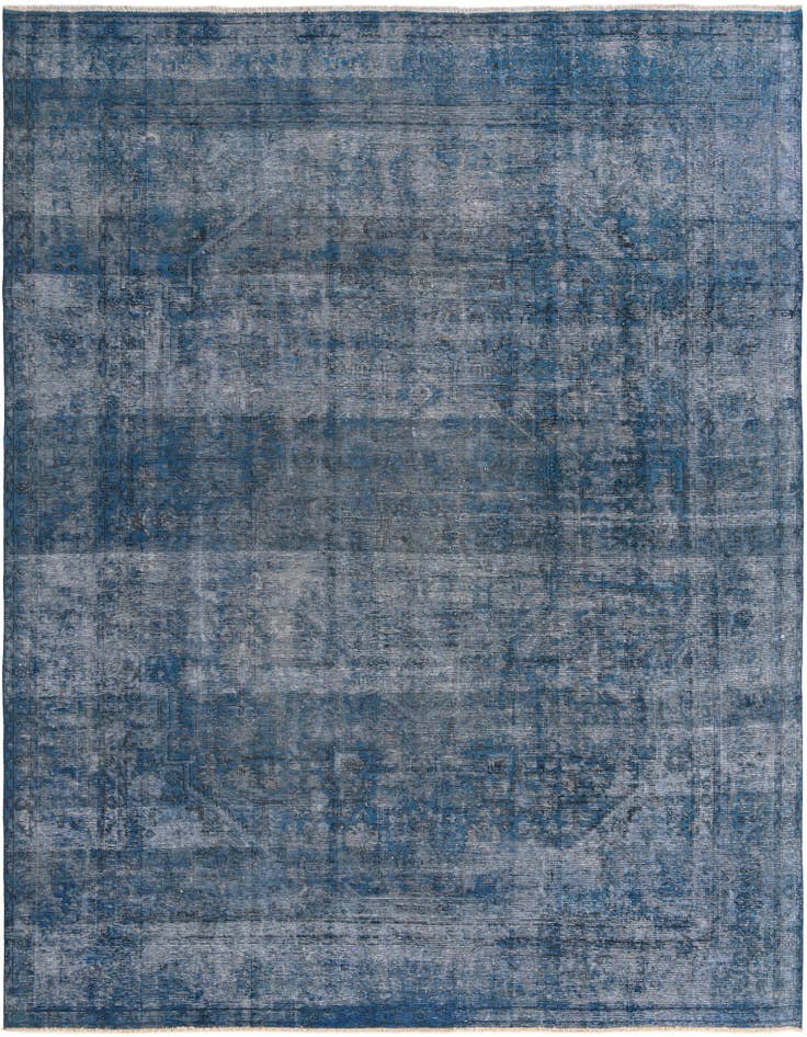 Detail image of 9' 7 x 12' 10 Hand Knotted Ultra Vintage Persian Wool Rug