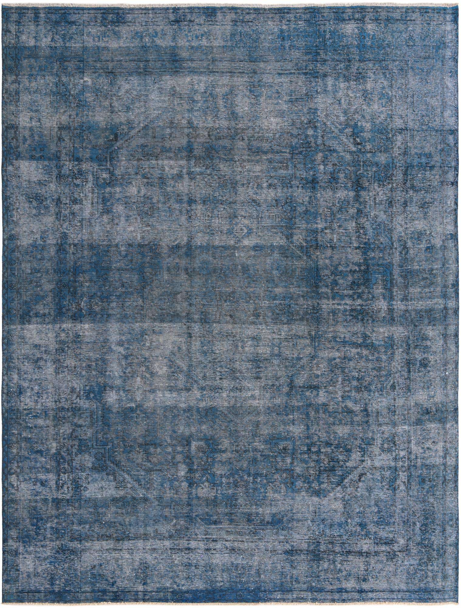 9' 7 x 12' 10 Hand Knotted Ultra Vintage Persian Wool Rug