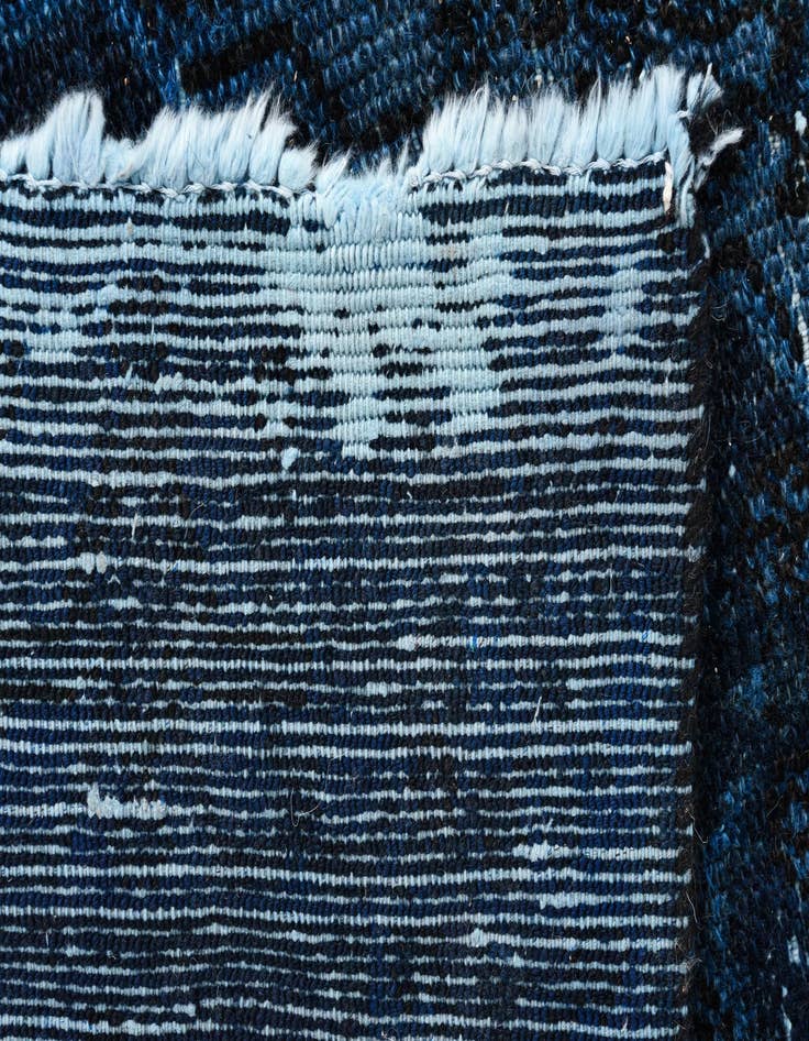 Detail image of 7' 6 x 10' 4  Hand Knotted Ultra Vintage Persian Wool Rug