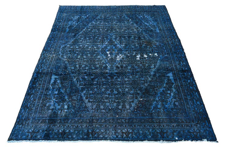 Detail image of 7' 6 x 10' 4 Hand Knotted Ultra Vintage Persian Wool Rug