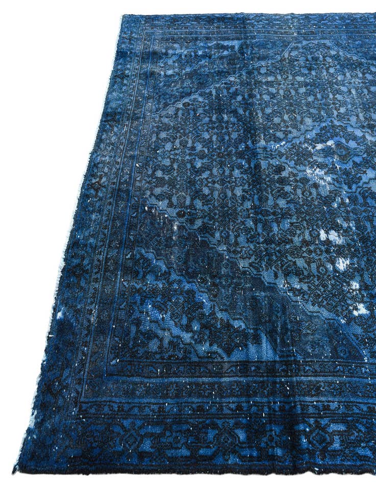 Detail image of 7' 6 x 10' 4  Hand Knotted Ultra Vintage Persian Wool Rug