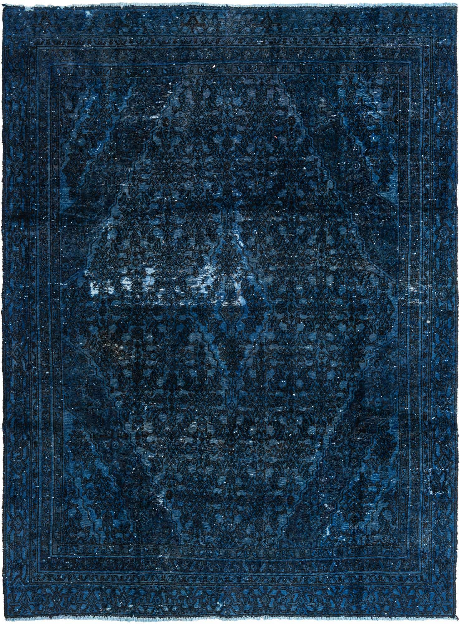 7' 6 x 10' 4 Hand Knotted Ultra Vintage Persian Wool Rug