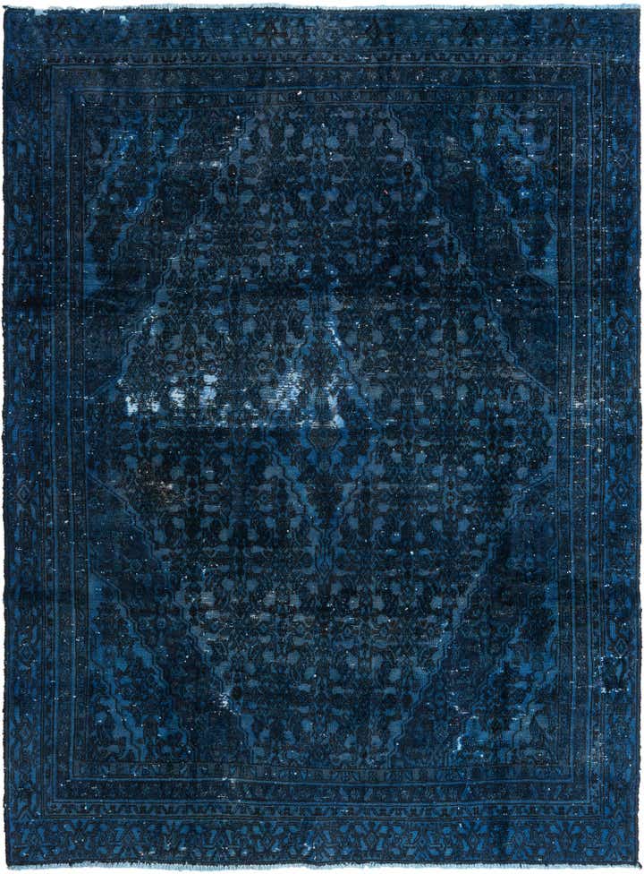 7' 6 x 10' 4 Hand Knotted Ultra Vintage Persian Wool Rug