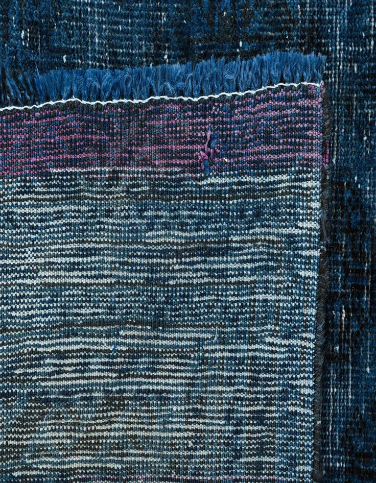 Detail image of 6' 10 x 10' 6  Hand Knotted Ultra Vintage Persian Wool Rug