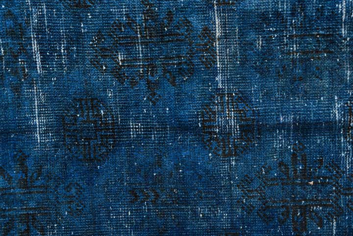 6' 10 x 10' 6 Hand Knotted Ultra Vintage Persian Wool Rug