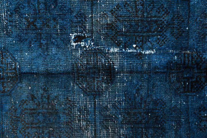 6' 10 x 10' 6 Hand Knotted Ultra Vintage Persian Wool Rug