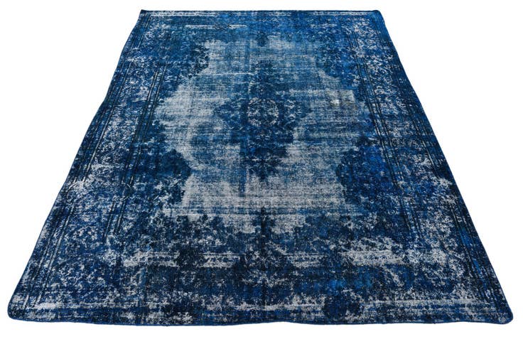 Detail image of 8' 8 x 11' 10 Hand Knotted Ultra Vintage Persian Wool Rug