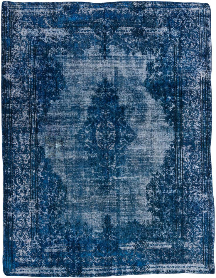 Detail image of 8' 8 x 11' 10 Hand Knotted Ultra Vintage Persian Wool Rug