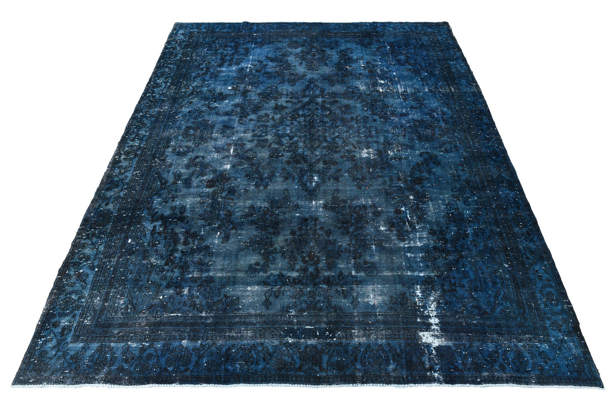 9' 10 x 13' 1 Hand Knotted Ultra Vintage Persian Wool Rug