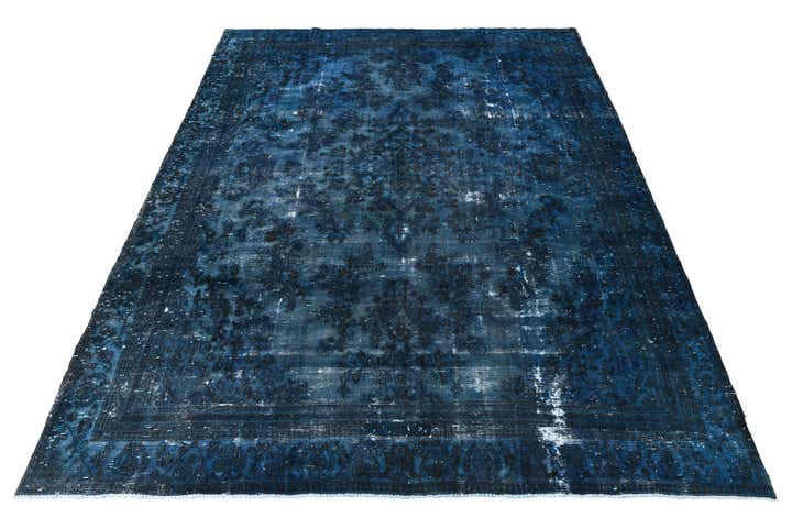 9' 10 x 13' 1 Hand Knotted Ultra Vintage Persian Wool Rug