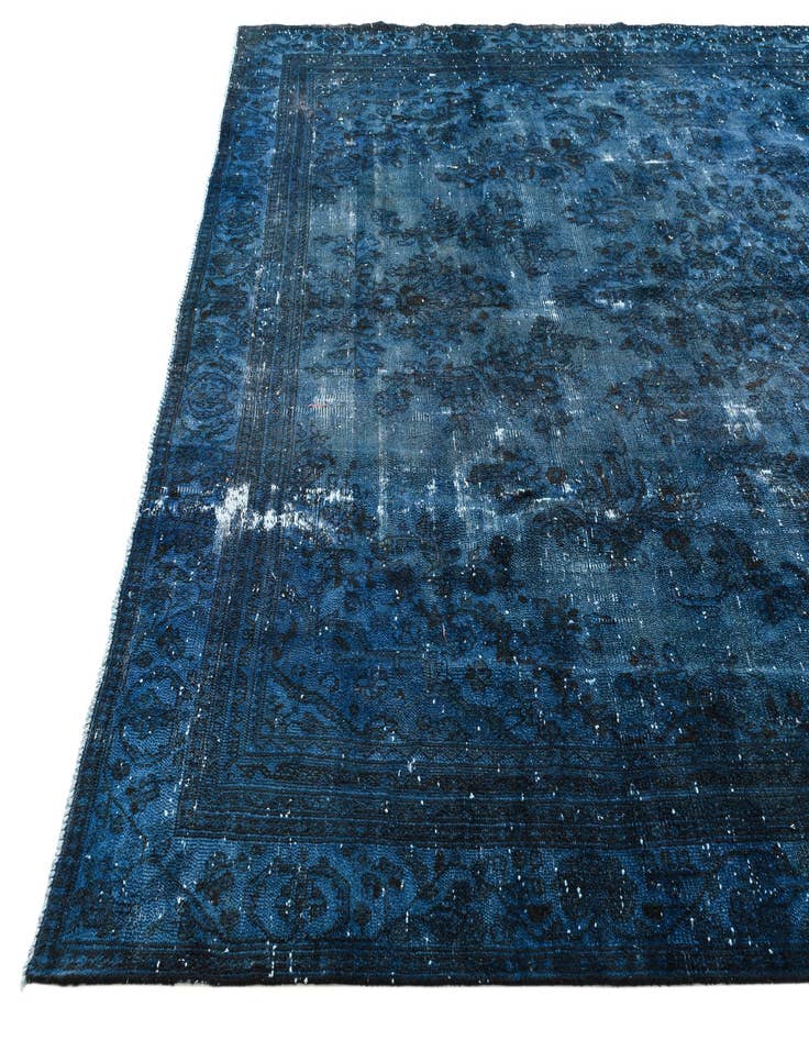 Detail image of 9' 10 x 13' 1  Hand Knotted Ultra Vintage Persian Wool Rug