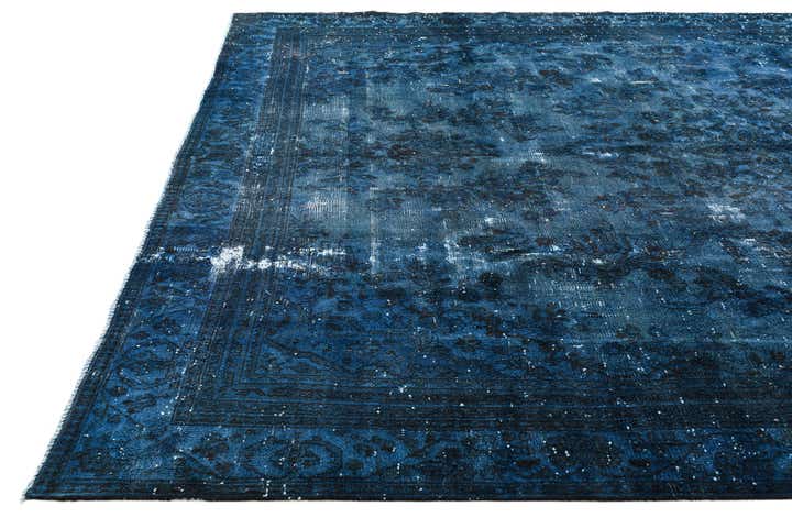 9' 10 x 13' 1 Hand Knotted Ultra Vintage Persian Wool Rug