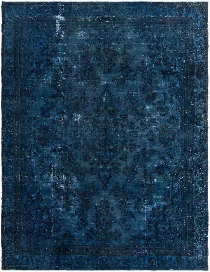 9' 10 x 13' 1 Hand Knotted Ultra Vintage Persian Wool Rug