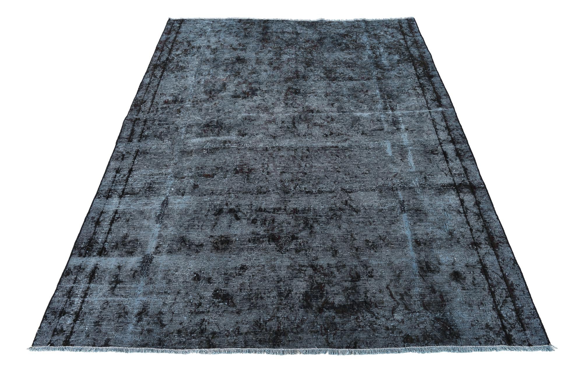 5' 7 x 7' 5 Hand Knotted Ultra Vintage Persian Wool Rug