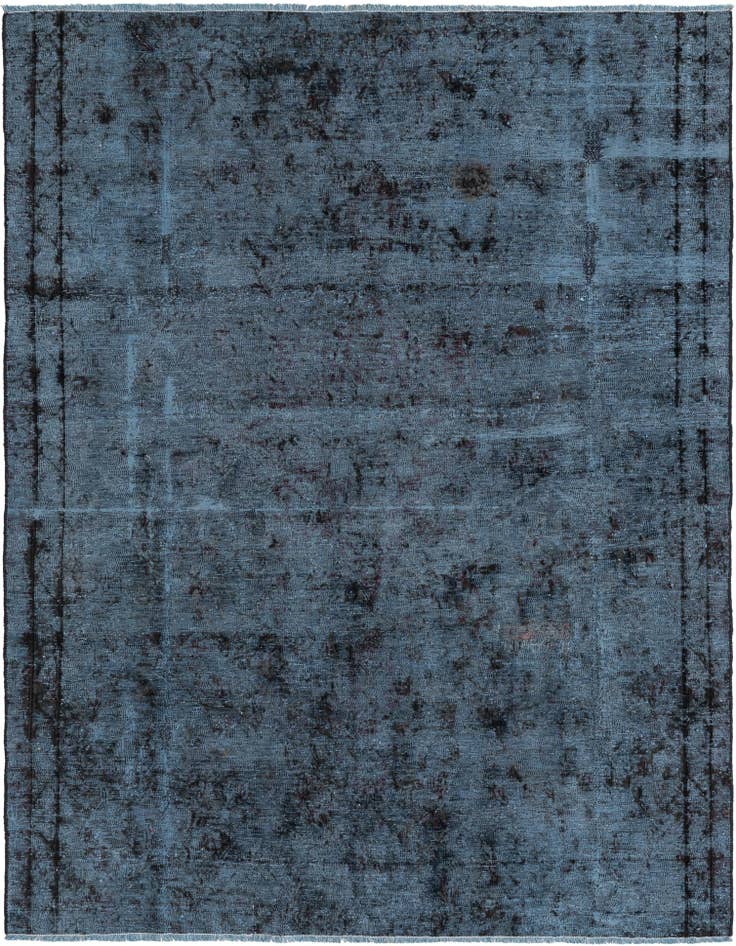 Detail image of 5' 7 x 7' 5 Hand Knotted Ultra Vintage Persian Wool Rug