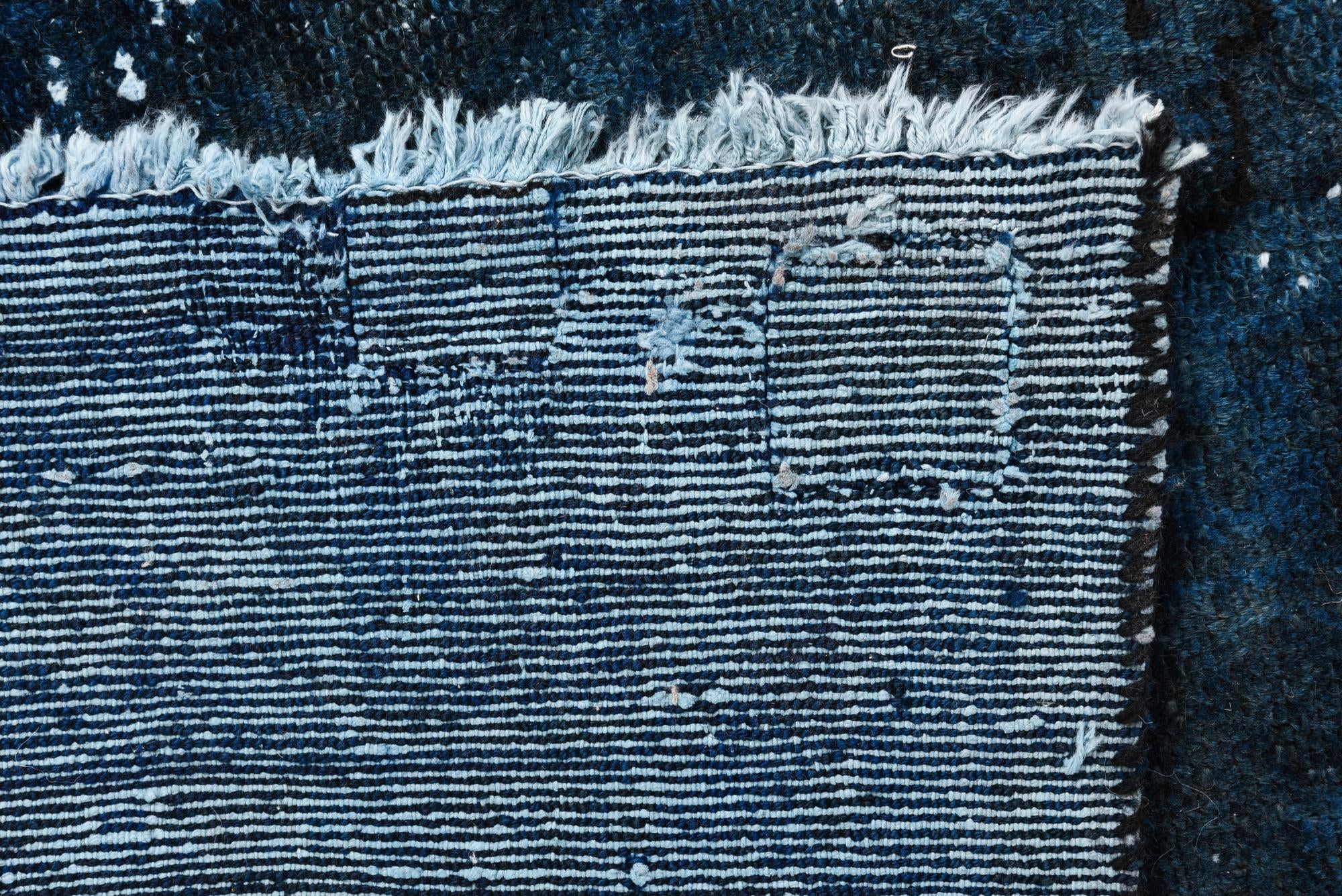 7' 9 x 10' 9 Hand Knotted Ultra Vintage Persian Wool Rug