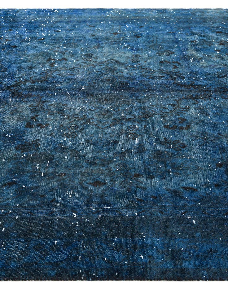 Detail image of 7' 9 x 10' 9  Hand Knotted Ultra Vintage Persian Wool Rug