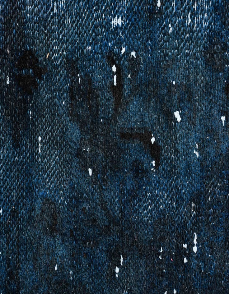 Detail image of 7' 9 x 10' 9  Hand Knotted Ultra Vintage Persian Wool Rug