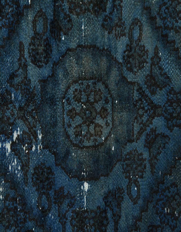Detail image of 6' 1 x 8' 2  Hand Knotted Ultra Vintage Persian Wool Rug