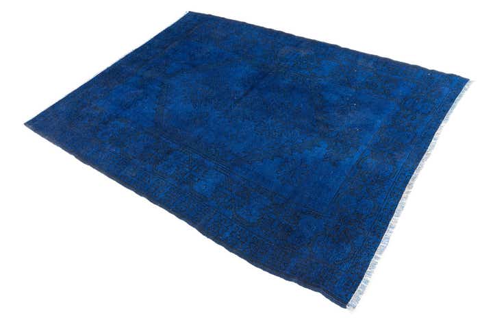 4' 3 x 5' 10 Hand Knotted Ultra Vintage Persian Wool Rug