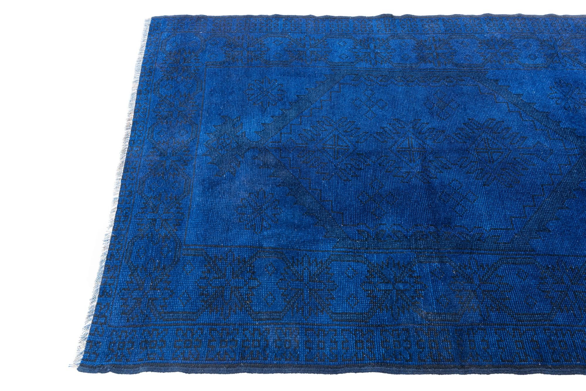 4' 3 x 5' 10 Hand Knotted Ultra Vintage Persian Wool Rug