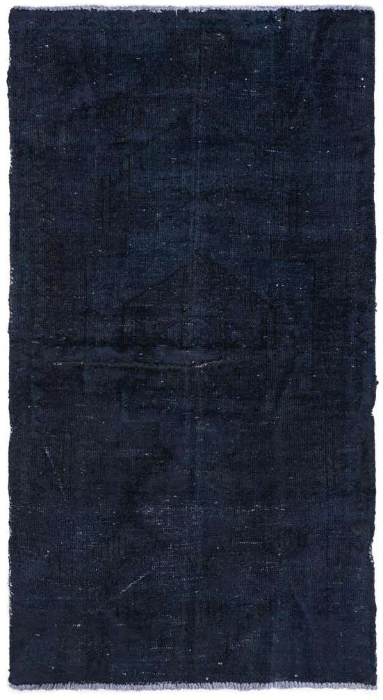 3' 3 x 6' Hand Knotted Ultra Vintage Persian Wool Rug