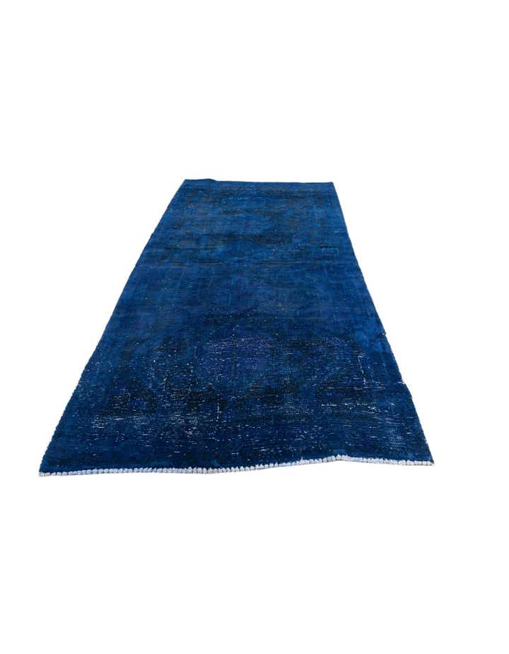 4' 4 x 8' 5 Hand Knotted Ultra Vintage Persian Wool Rug