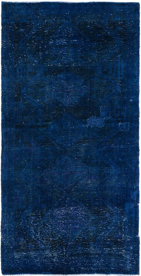 Detail image of 4' 4 x 8' 5 Hand Knotted Ultra Vintage Persian Wool Rug