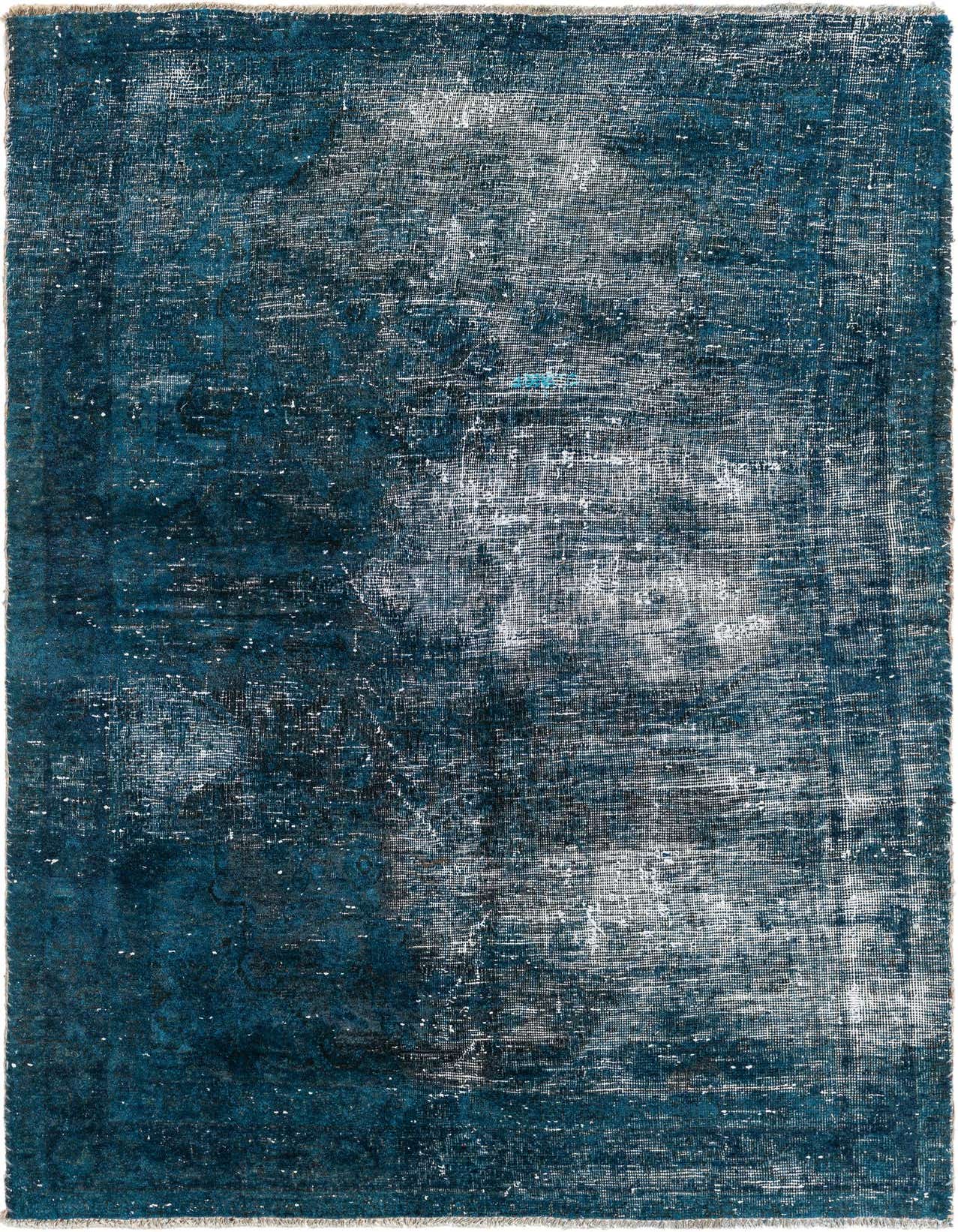 Primary image 4' x 6'  Hand Knotted Ultra Vintage Persian Wool Rug