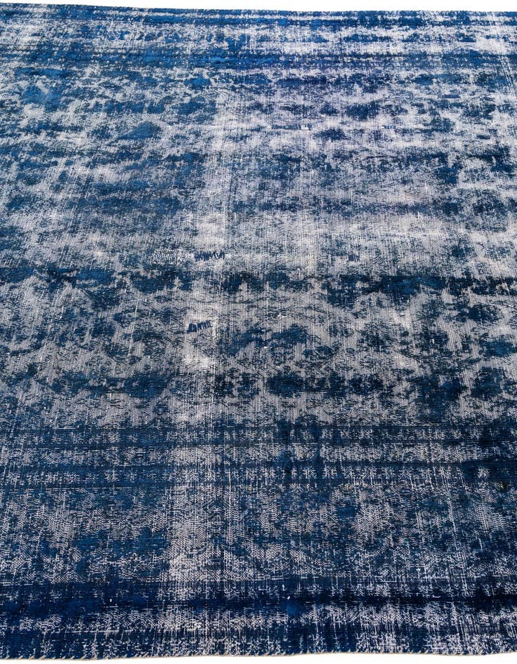 Detail image of 8' 10 x 12' 4  Hand Knotted Ultra Vintage Persian Wool Rug