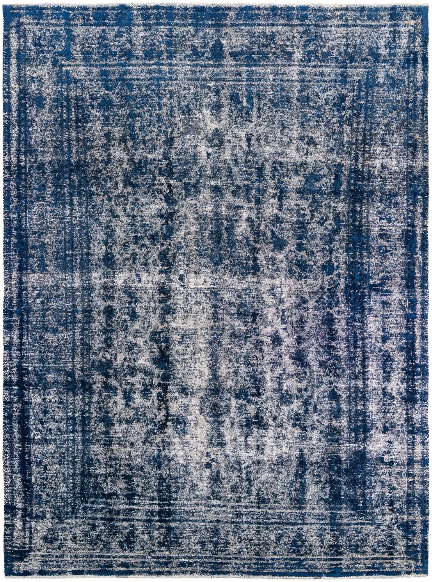 8' 10 x 12' 4 Hand Knotted Ultra Vintage Persian Wool Rug